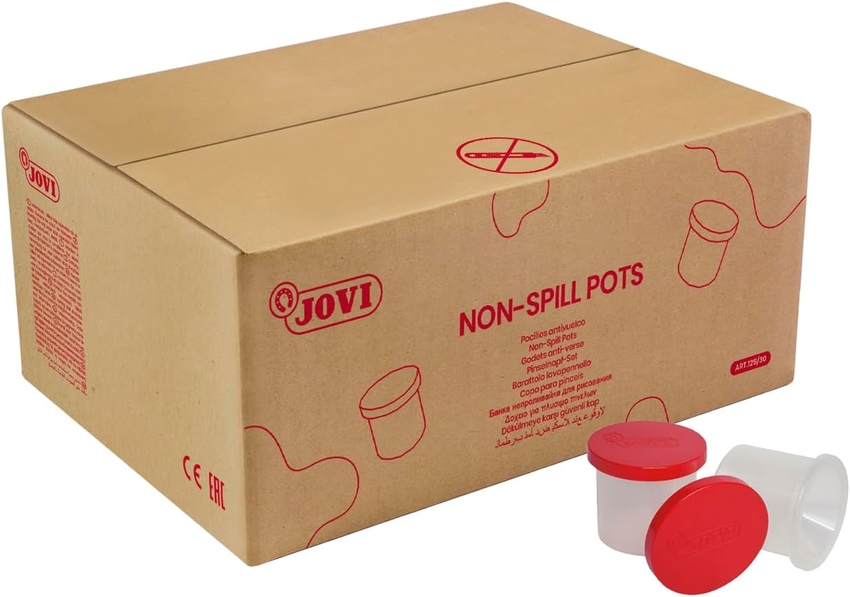 Caja 30 pocillos antivuelco jovi