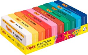 C/10 tacos plastilina jovi mediana 150g colores surtidos