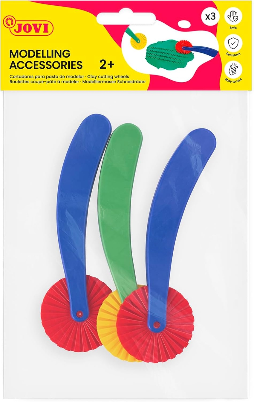 BOLSA 3 CORTADORES PLASTICOS DE PASTA JOVI