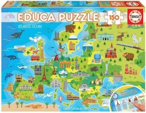 MAPA EUROPA PUZZLE 150 PIEZAS