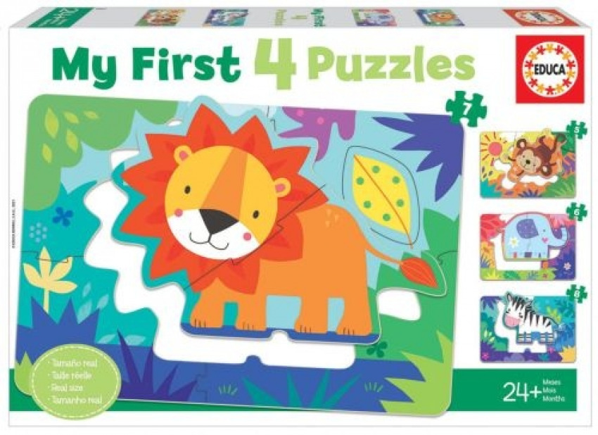 ANIMALES DE LA SELVA MY FIRST PUZZLES