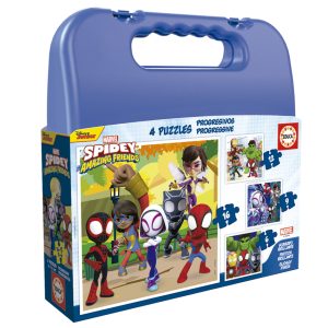 MALETA PROGRESIVA SPIDEY &HIS AMAZING FRIENDS 6 9 12 16PZS