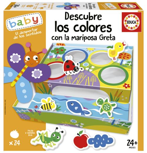 DESCUBRE LOS COLORES CON LA MARIPOSA GRETA