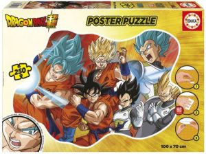 PUZZLE 250 PIEZAS DRAGON BALL POSTER