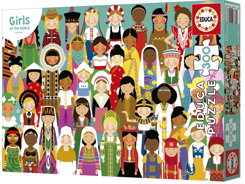 PUZZLE 300 PIEZAS NIÑAS DEL MUNDO