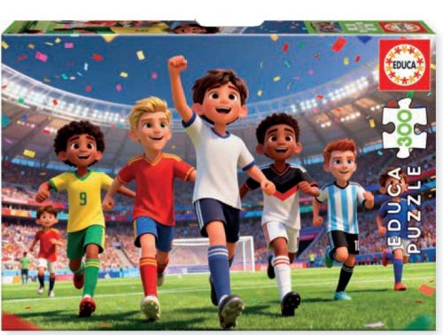 PUZZLE 300 PIEZAS MUNDO DEL FUTBOL