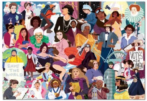 PUZZLE 1000 PIEZAS MUJERES ICONICAS