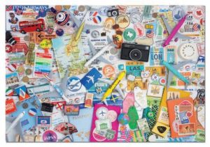 PUZZLE 1000 PIEZAS COLLAGE DE VIAJES