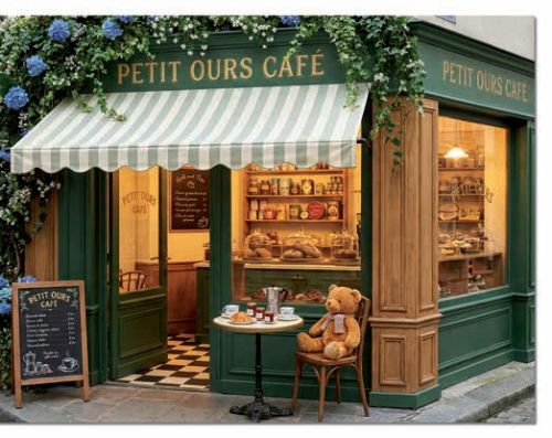 PUZZLE 1000 PIEZAS CAFE DEL OSITO