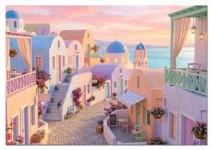 PUZZLE 1000 PIEZAS SANTORINI DE ENSUEÑO