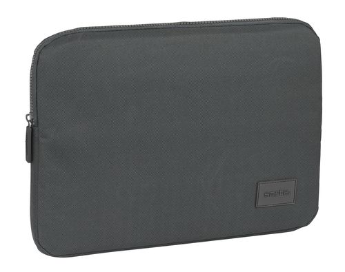 FUNDA PARA PORTATIL 14'' SAFTA BASIC GRIS 34x25x2cm