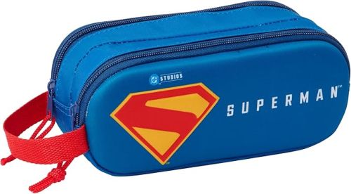 PORTATODO DOBLE 3D SUPERMAN 3D 21x8x6cm
