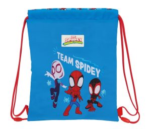 SACO PLANO JUNIOR SPIDEY 26x34x1cm