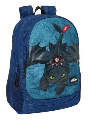 MOCHILA ADAPTABLE CARRO COMO ENTRENAR A TU DRAGON 32x44x16cm