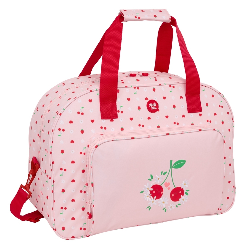 BOLSA DEPORTE RECICLADO GLOWLAB FRUTITAS 48x33x21cm