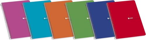 PAQ/10 CUADERNO ESPIRAL Fº 80H 60G. CUAD.4X4 TAPA BLANDA