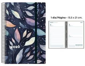 AGENDA ANUAL ESPIRAL 2026 PP DP DECORADA AUTUMN 4º