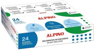 Exp 24 boligrafo silencioso punta 1mm tacto suave tinta azul