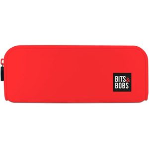 PORTATODO SILICONA ROJO BITS&BOBS 20x7,5x5,5cm