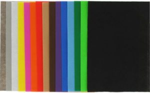 Rollo de tela no tejido 0,8x3m negro fixo kids