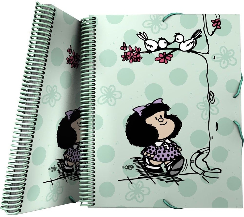 CARPETA FUNDAS CARPETA FUNDAS MAXIPLAS PP 30F MAFALDA KISS 25,5x31x1,6cm