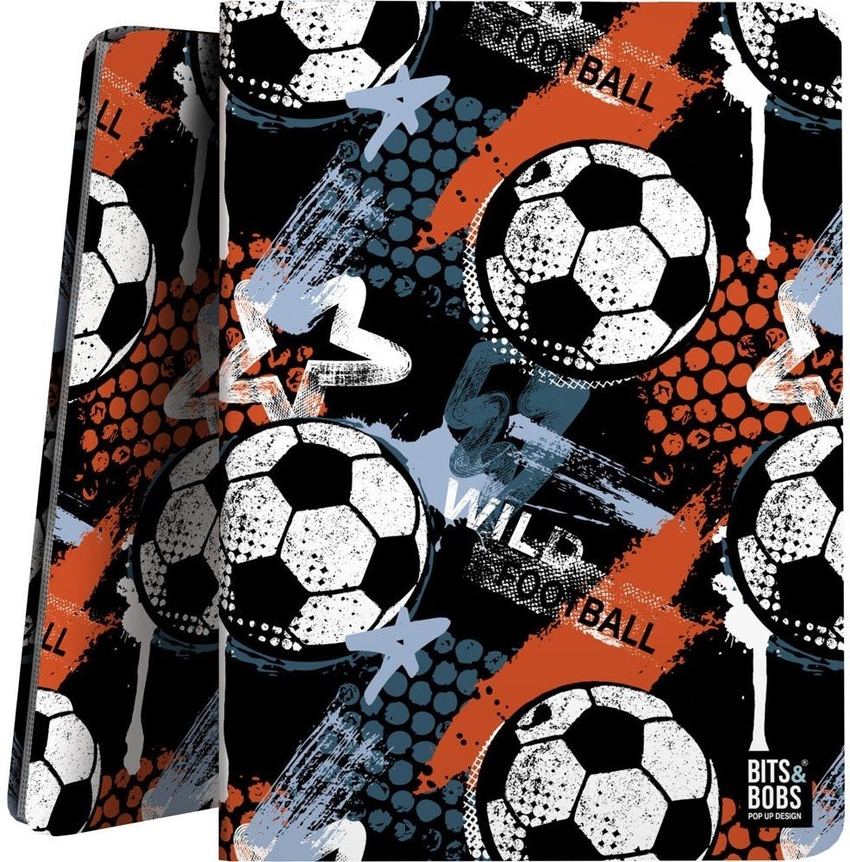 CARPETA 30F PP A4 B&B WILD FOOTBALL 23,1x31,3x1cm