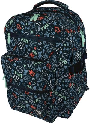 MOCHILA BIGPACK B&B PEACE 32x46x24cm