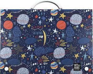 MALETIN PP B&B PLANETS 35x25x4cm