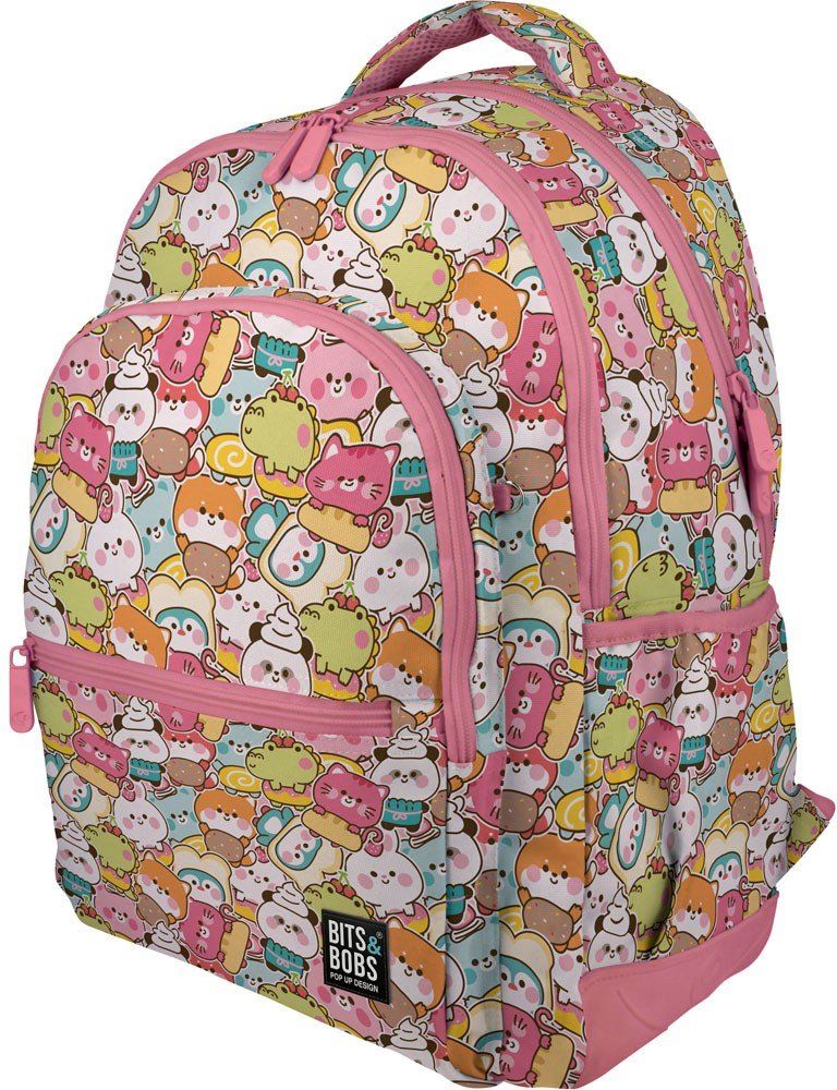 MOCHILA RUBBER B&B KAWAII 33x46x22,5cm