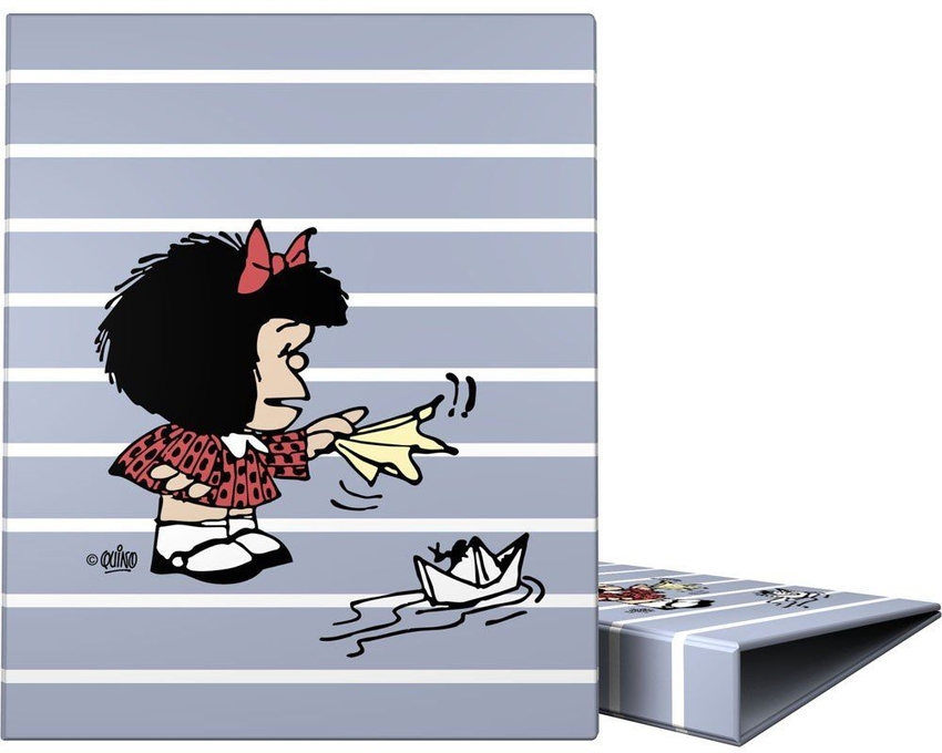 CARPETA ANILLAS A4 FOR.4D25 MAFALDA BOAT 25,7x32x3cm
