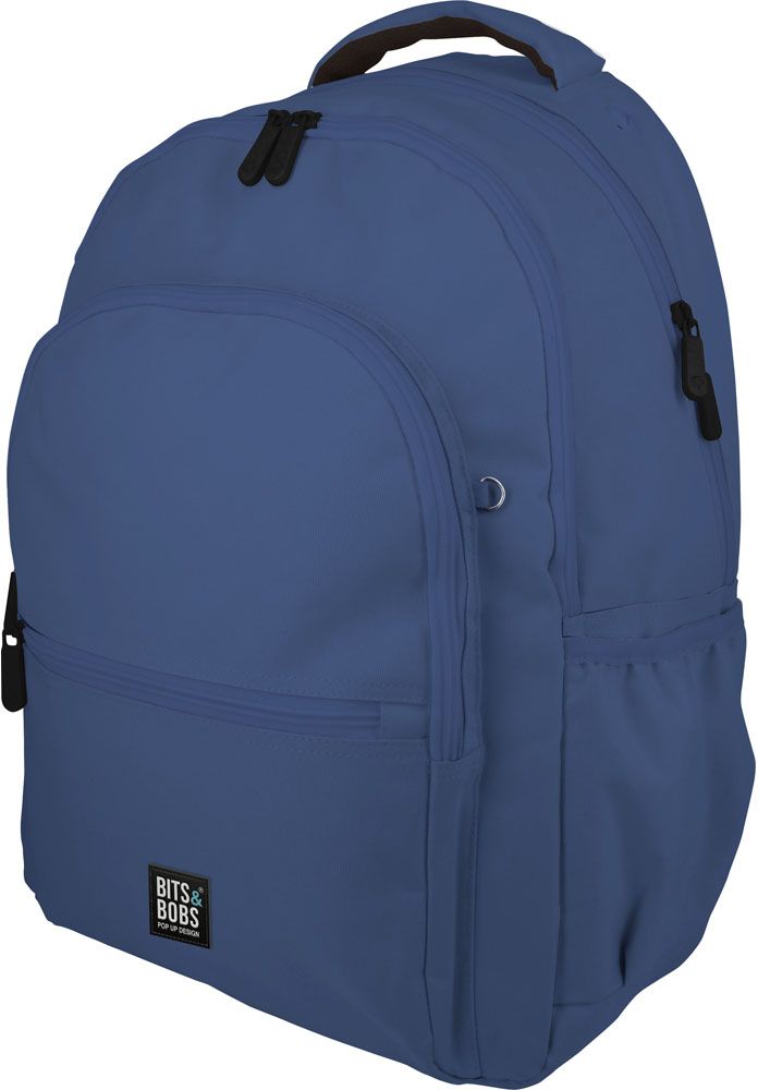 MOCHILA ROOMY B&B AZUL 33x46x22,5cm