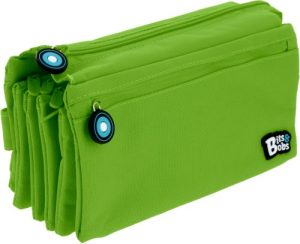 PORTATODO CUADRUPLE PLANO BITS &BOBS VERDE 23X12 CM
