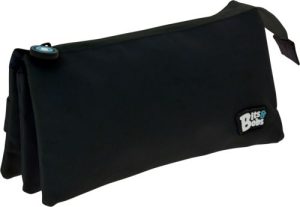 PORTATODO TRIPLE PLANO BITS &BOBS NEGRO 24,5X12X14 CM