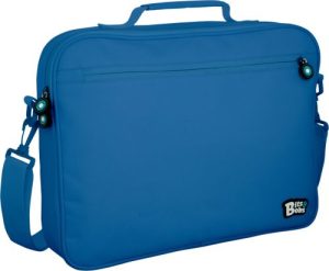 BANDOLERA BITS &BOBS COLOR AZUL 38X28X6 CM.