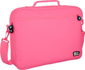 BANDOLERA BITS &BOBS COLOR ROSA 38X28X6 CM.