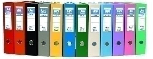Archivador fº palanca 65mm carton forrado plastico verde vital