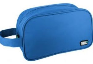 PORTATODO CUADRADO BITS &BOBS COLOR AZUL 28X18X10 CM
