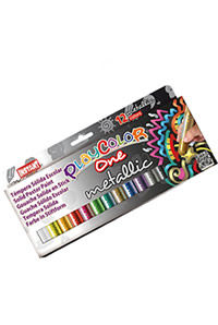 ESTUCHE 12 COLORES PLAYCOLOR ONE METALLIC 10G