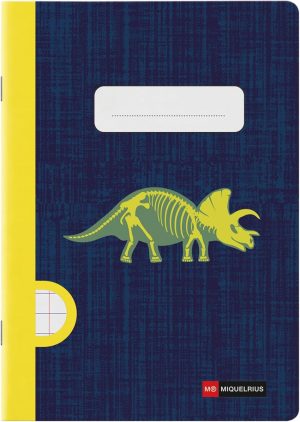 CUADERNO GRAPA A5 48H HOR 90G RAPTOR FOSSIL 148x210mm