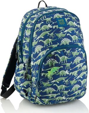 MOCHILA TRIPLE OSLO RECICLADA FOSSIL 425x300x145mm