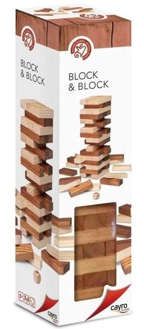 BLOCK &BLOCK DOS COLORES MADERA