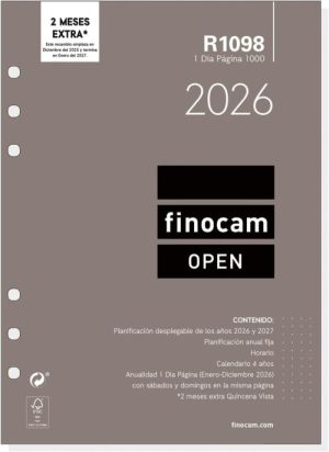 RECAMBIO ANUAL 1000 2026 DP R1098