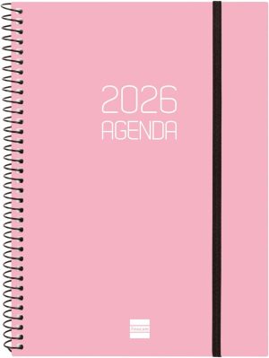 (CAT) AGENDA ANUAL 2026 OPAQUE E10 SVH ROSA