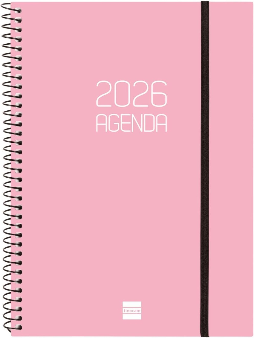 (CAT) AGENDA ANUAL 2026 OPAQUE E10 SVH ROSA