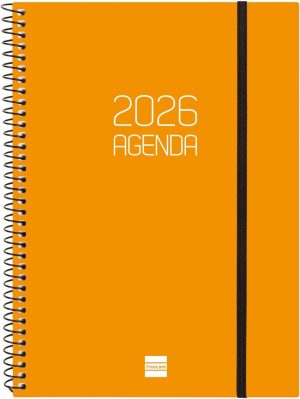 (CAT) AGENDA ANUAL 2026 OPAQUE E10 SVH TARONJA