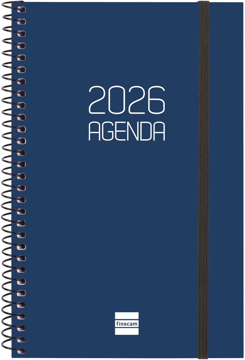 (CAT) AGENDA ANUAL 2026 OPAQUE E5 SVH BLAU