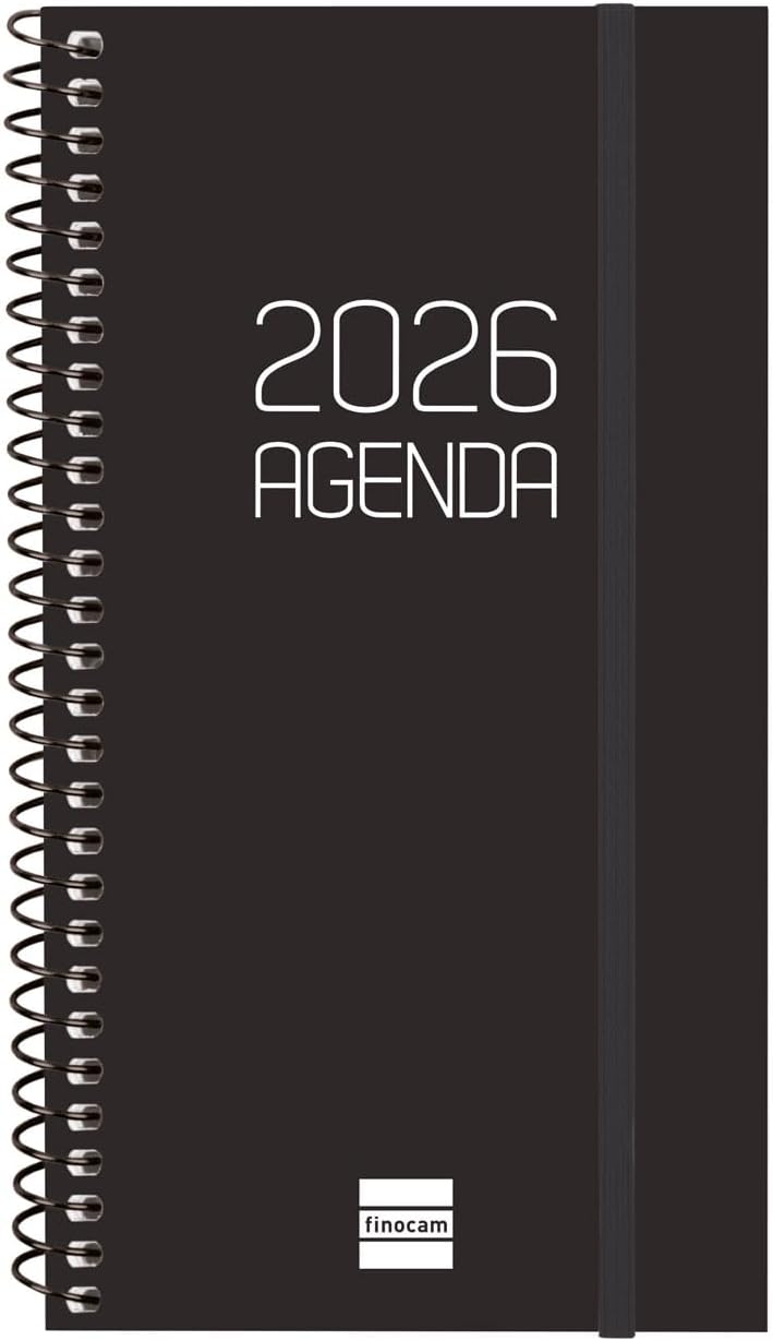 (CAT) AGENDA ANUAL 2026 OPAQUE E9 SVH NEGRE