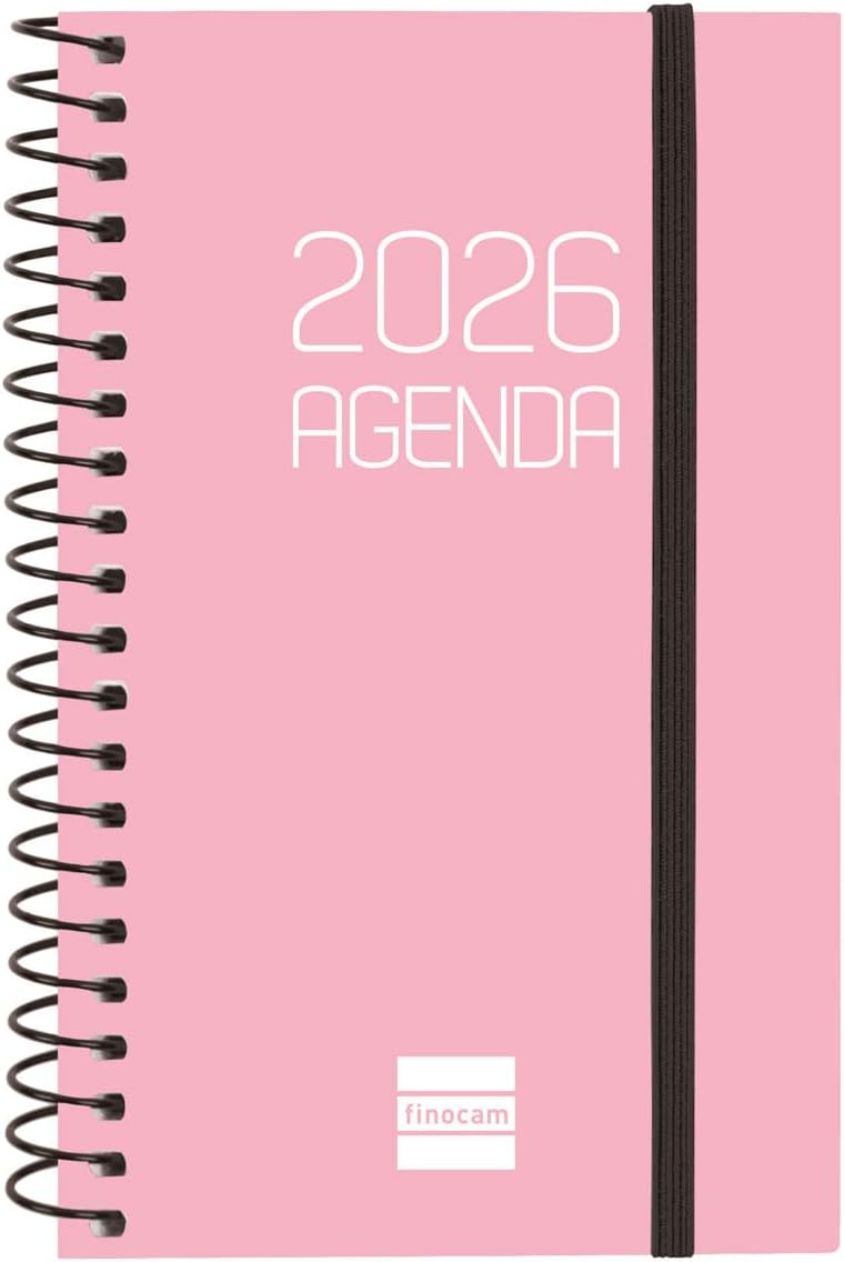 (CAT) AGENDA ANUAL 2026 OPAQUE E3 SVH ROSA