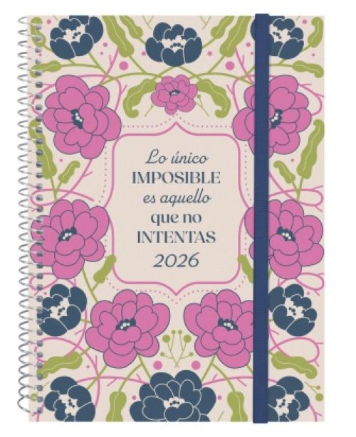 AGENDA ANUAL ESPIRAL 2026 DESIGN COL E10 SVH IMPOSIBLE