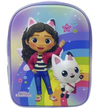 MOCHILA 30CM GABBYS DOLLHOUSE EVA 3D UP